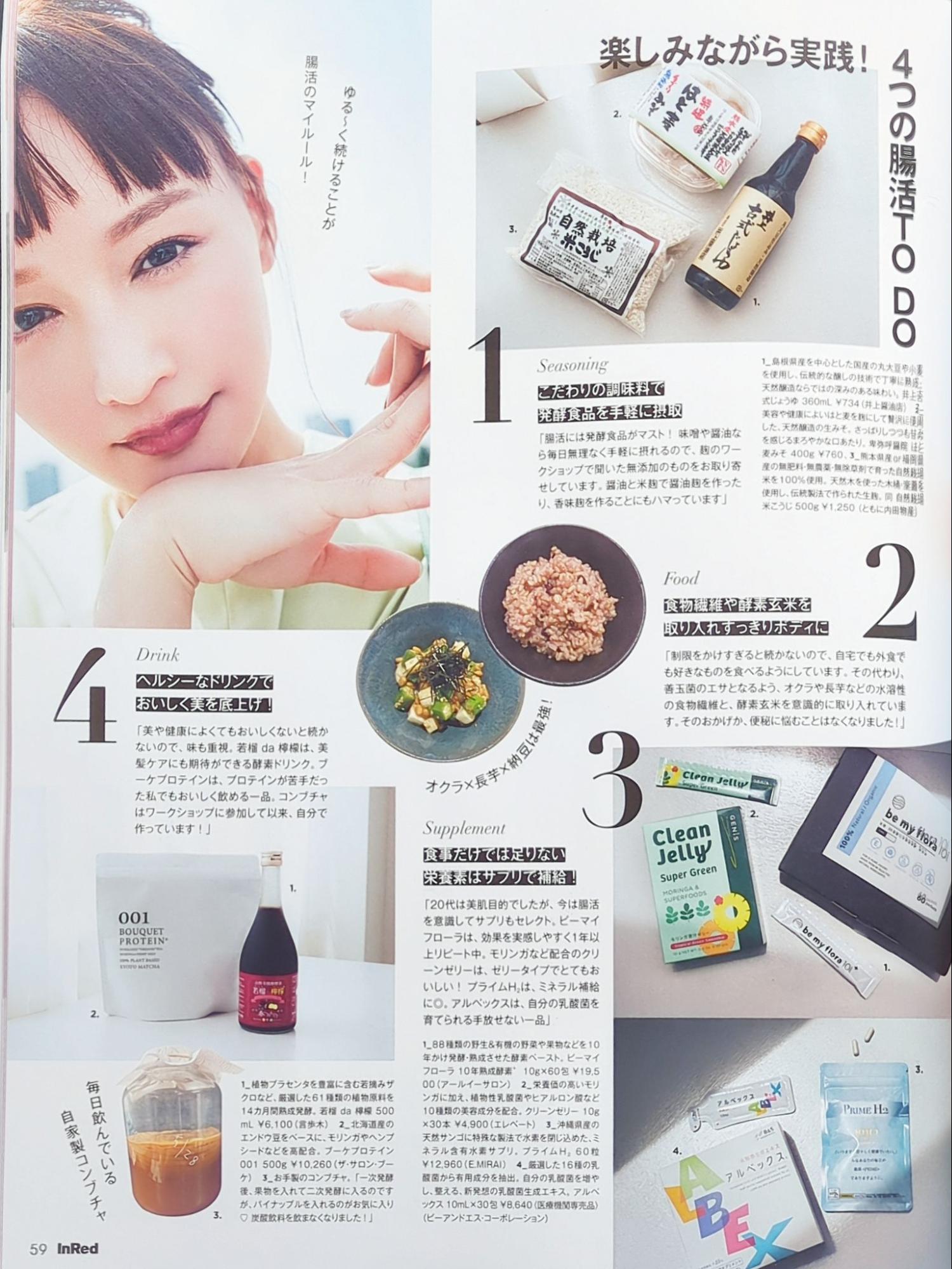 PRIME H2 サプリ紹介 誌面